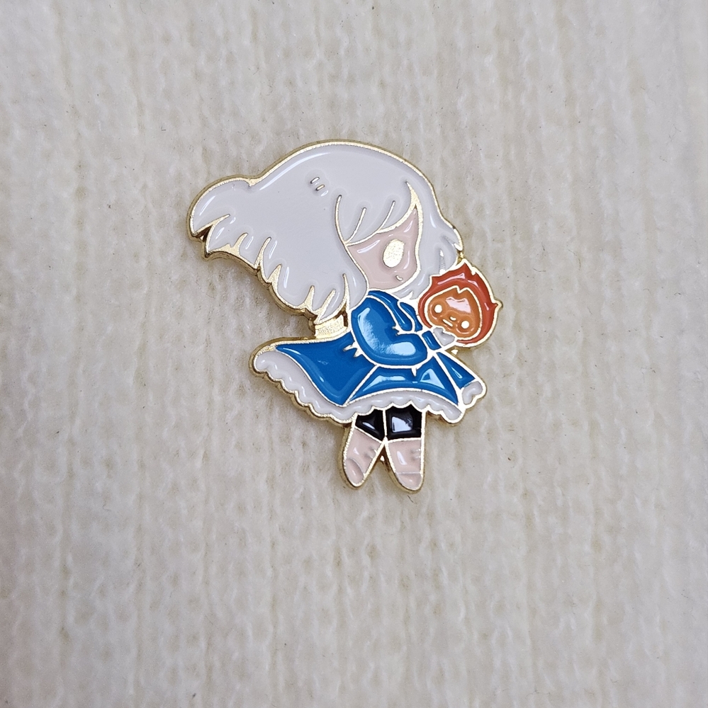 Howl's Moving Castle Studio Ghibli Enamel Pin
